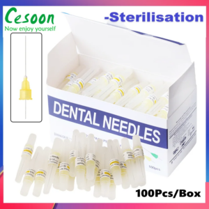 Dental Anesthetic Needle Tips Disposable 30G Steriled Tooth Root Canal Endo Irrigation Syringe Plastic Hub Dentistry Products